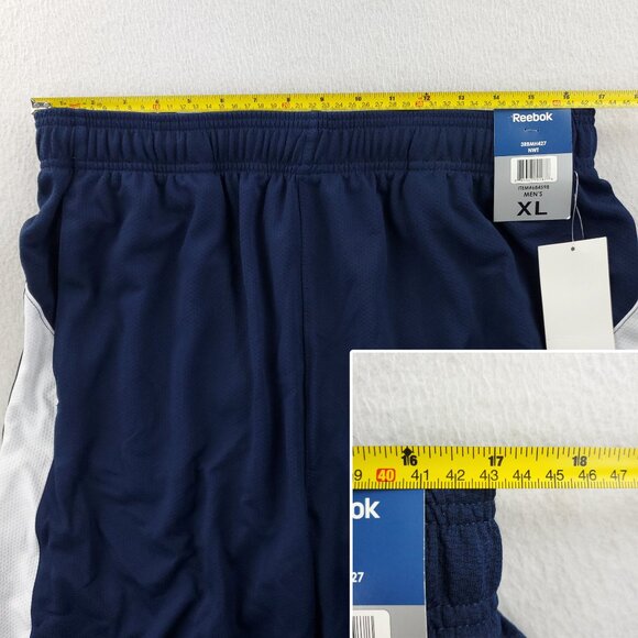 Reebok Gym Shorts Basketball Style HydroMove Moisture Wicking Men's XL NOS NWT - Picture 7 of 13